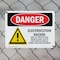 Signmission Electrocution Hazard Crane Danger Sign, Plastic, 10in W x 7in L, 2PK OS-2PACK-DS-P-710-L-1764 - alternate 8